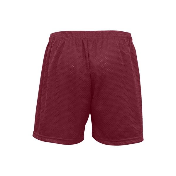 Women's shorts with double-needle hem, covered elastic waistband with drawcord, 5"... from ASI 37461 Augusta Sportswear