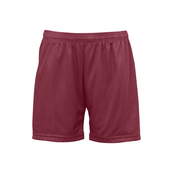 Women's shorts with double-needle hem, covered elastic waistband with drawcord, 5"... from ASI 37461 Augusta Sportswear