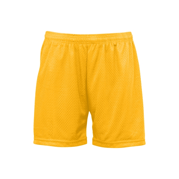 Women's shorts with double-needle hem, covered elastic waistband with drawcord, 5"... from ASI 37461 Augusta Sportswear