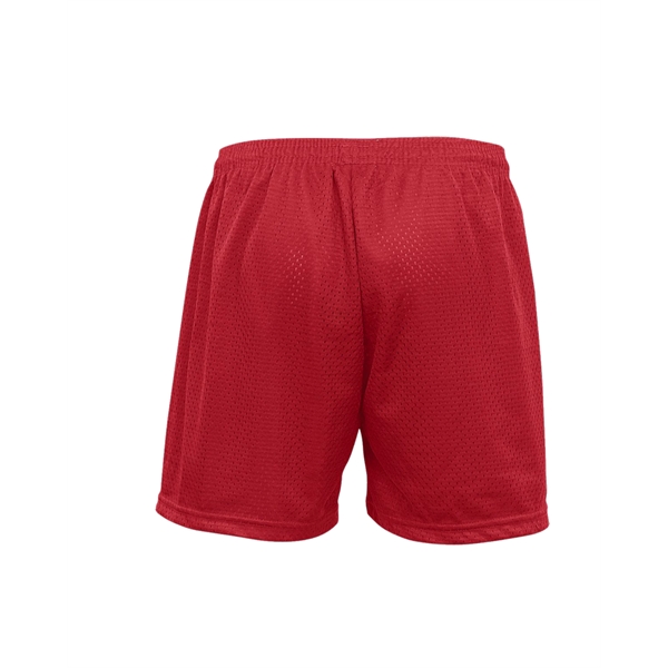 Women's shorts with double-needle hem, covered elastic waistband with drawcord, 5"... from ASI 37461 Augusta Sportswear