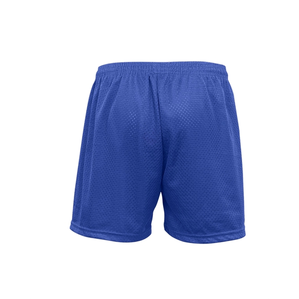 Women's shorts with double-needle hem, covered elastic waistband with drawcord, 5"... from ASI 37461 Augusta Sportswear