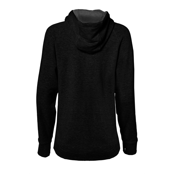 Women's hoodie with contrasting 8" locking zipper with Badger "B" logo... from ASI 37461 Augusta Sportswear / Badger Sport Badger Sportswear Badger Sportswear Div. of Founder Sport Group