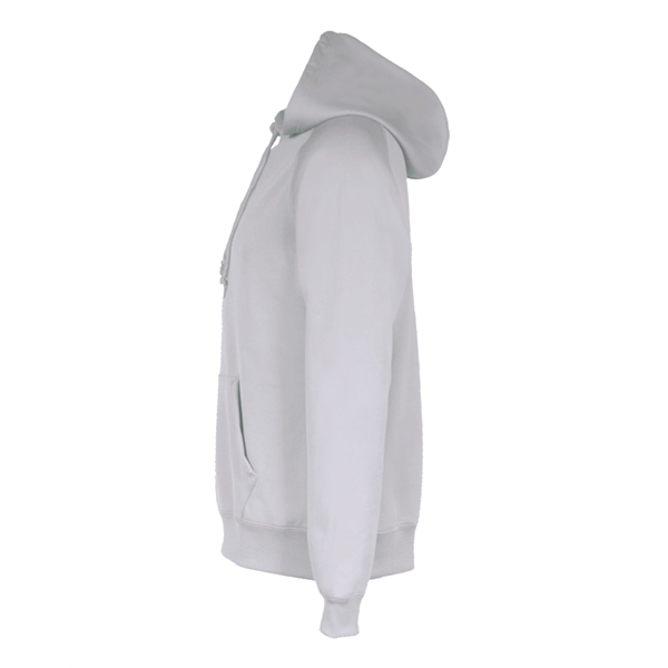 Women's fleece hood with poly rib cuff and waist, front pocket... from ASI 37461 Augusta Sportswear