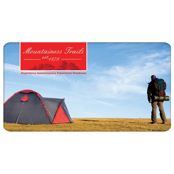 8' x 10' fabric display with aluminum push snap locks and... from ASI 30442 Above & Beyond Advertising Products