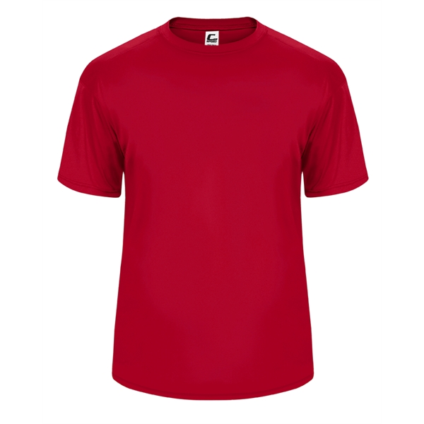 T-shirt with double-needle hem, self-fabric collar.... from ASI 37461 Augusta Sportswear