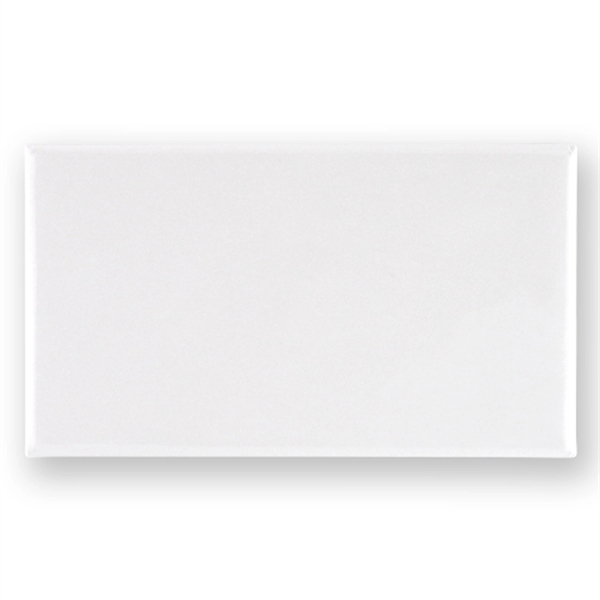 2" x 3 1/2" Rectangular celluloid button, with safety pin.... from ASI 93520 Ventura Inc