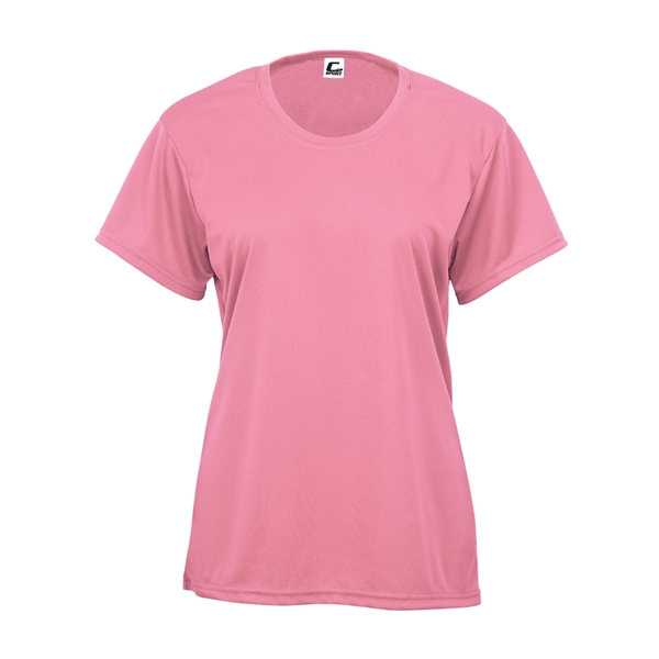 Women's tee with self-fabric collar, double-needle hem.... from ASI 37461 Augusta Sportswear