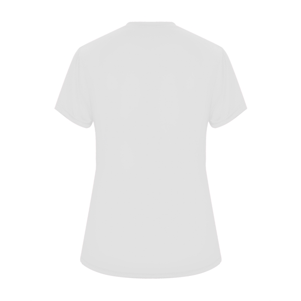 Women's tee with self-fabric collar, double-needle hem.... from ASI 37461 Augusta Sportswear