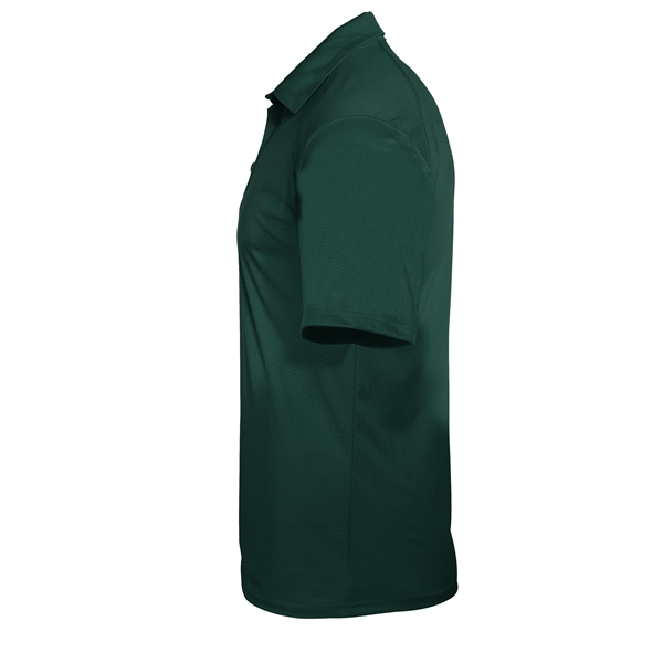 Polo with three button placket, solid knit collar, taped back neck,... from ASI 37461 Augusta Sportswear