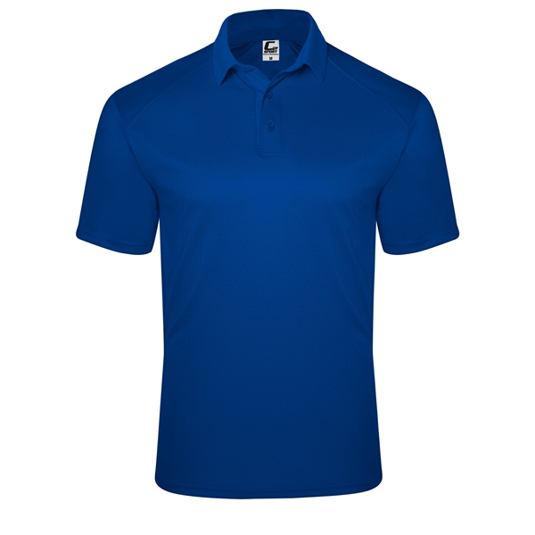 Polo with three button placket, solid knit collar, taped back neck,... from ASI 37461 Augusta Sportswear