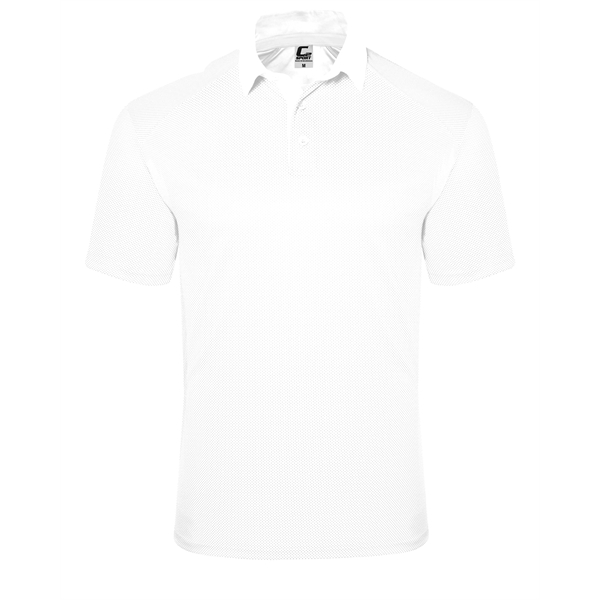 Polo with three button placket, solid knit collar, taped back neck,... from ASI 37461 Augusta Sportswear