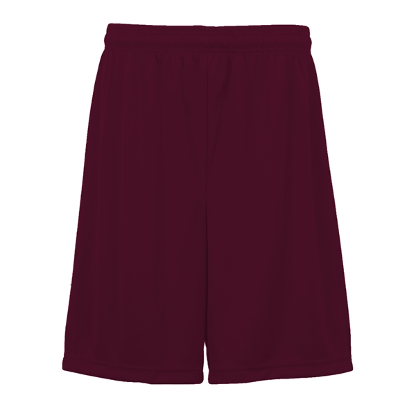 Shorts with 9" inseam, double-needle hem, 1. 5" covered elastic waistband... from ASI 37461 Augusta Sportswear