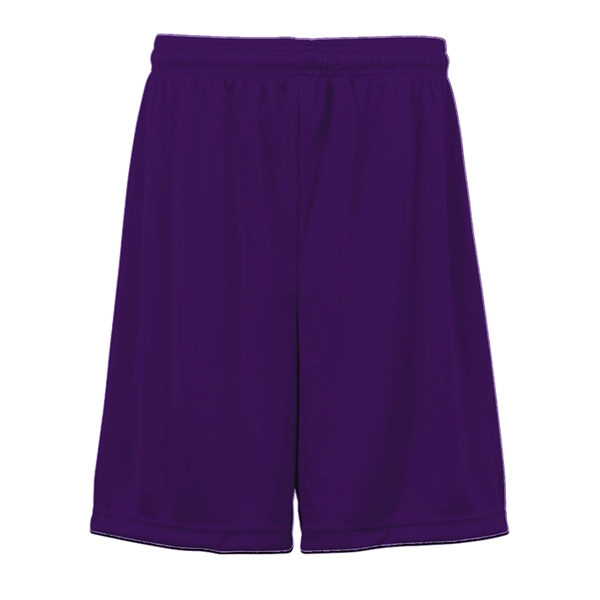 Shorts with 9" inseam, double-needle hem, 1. 5" covered elastic waistband... from ASI 37461 Augusta Sportswear