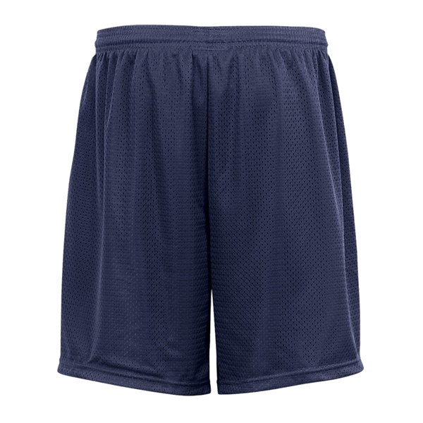 Shorts with 7" inseam, double-needle hem, 1. 5" covered elastic waistband... from ASI 37461 Augusta Sportswear