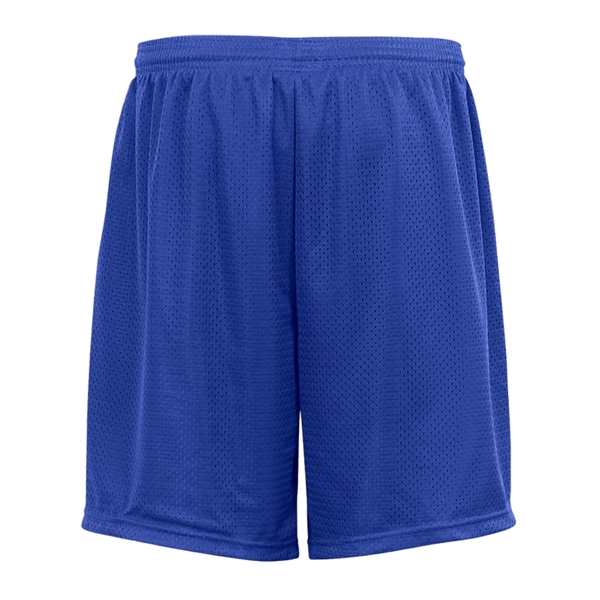 Shorts with 7" inseam, double-needle hem, 1. 5" covered elastic waistband... from ASI 37461 Augusta Sportswear