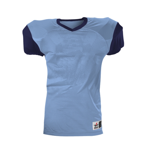 Youth football jersey with moisture management, full length elusive cut.... from ASI 37461 Augusta Sportswear