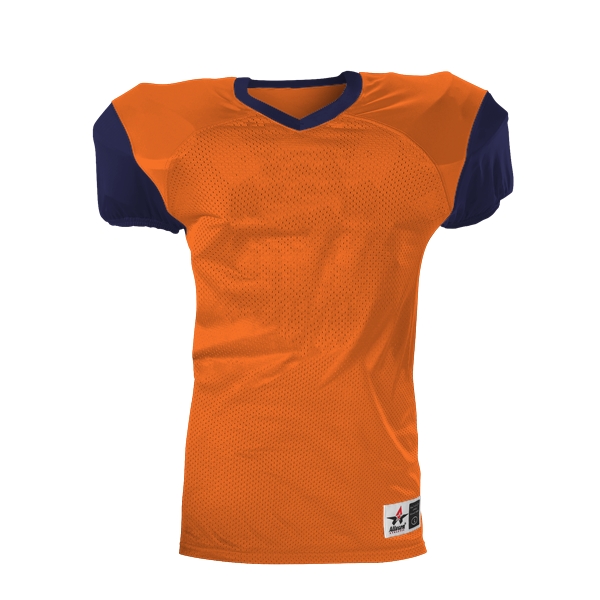 Youth football jersey with moisture management, full length elusive cut.... from ASI 37461 Augusta Sportswear