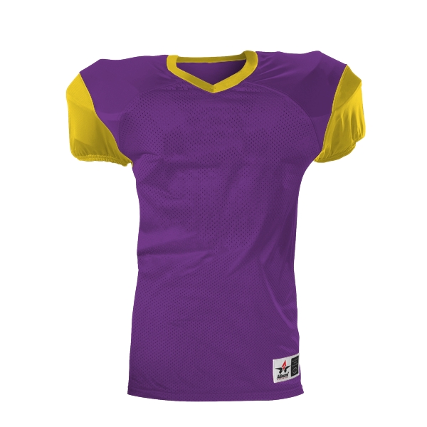 Youth football jersey with moisture management, full length elusive cut.... from ASI 37461 Augusta Sportswear