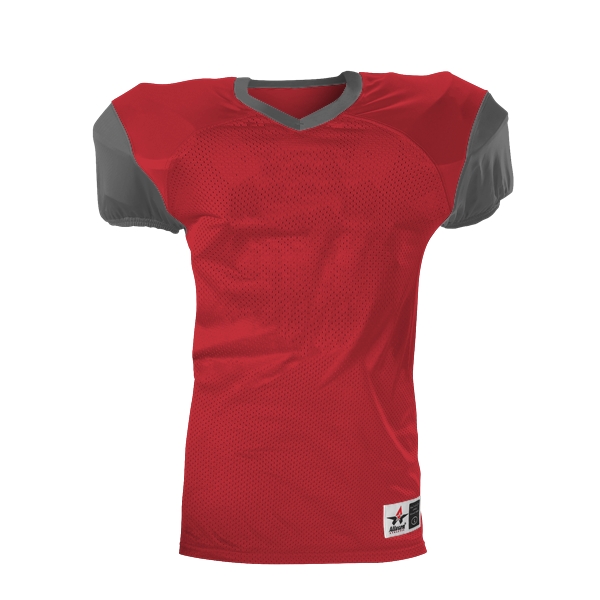 Youth football jersey with moisture management, full length elusive cut.... from ASI 37461 Augusta Sportswear