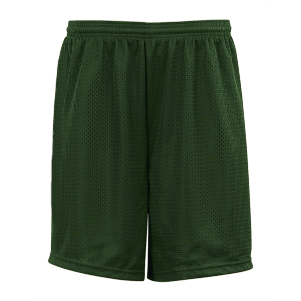 Shorts with 9" inseam, double-needle hem, 1. 5" covered elastic waistband... from ASI 37461 Augusta Sportswear