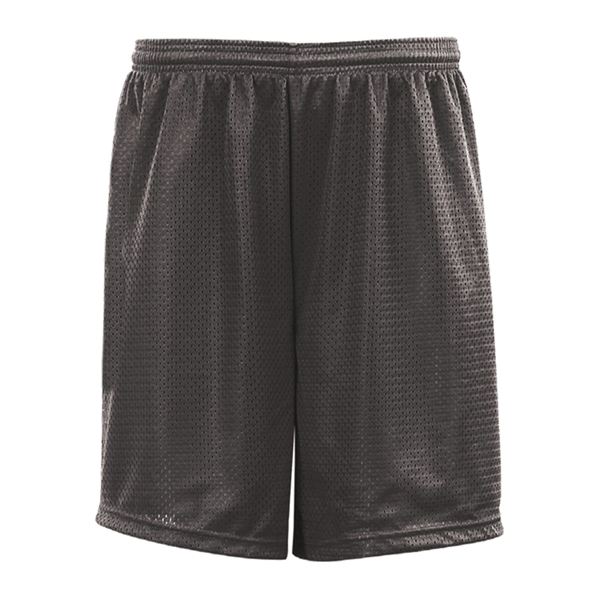 Shorts with 9" inseam, double-needle hem, 1. 5" covered elastic waistband... from ASI 37461 Augusta Sportswear