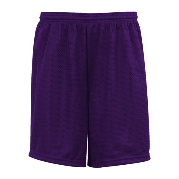 Shorts with 9" inseam, double-needle hem, 1. 5" covered elastic waistband... from ASI 37461 Augusta Sportswear