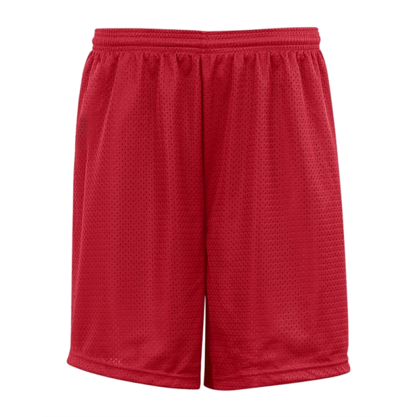 Shorts with 9" inseam, double-needle hem, 1. 5" covered elastic waistband... from ASI 37461 Augusta Sportswear