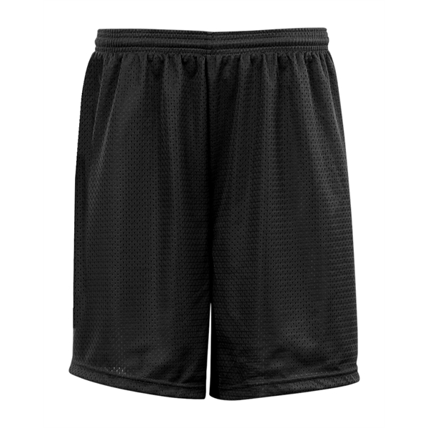 Youth shorts with 6" inseam, 1. 5" covered elastic waistband and... from ASI 37461 Augusta Sportswear