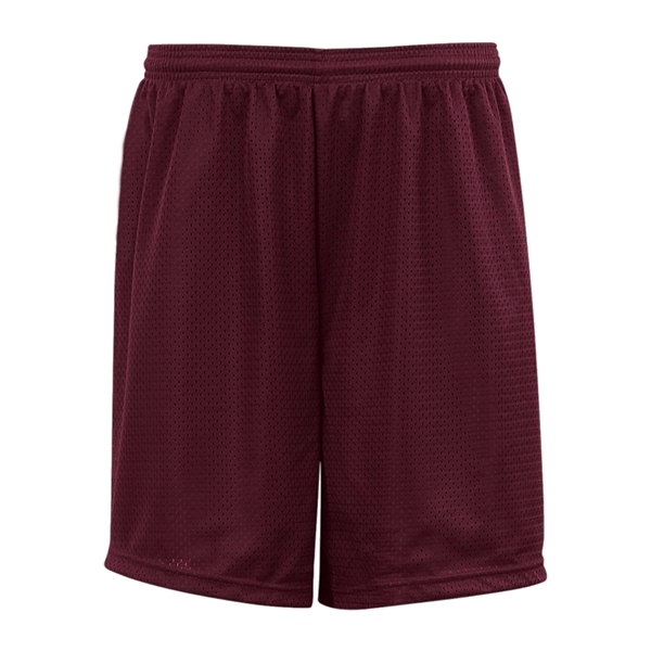 Youth shorts with 6" inseam, 1. 5" covered elastic waistband and... from ASI 37461 Augusta Sportswear