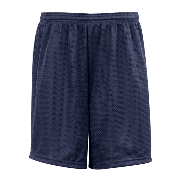 Youth shorts with 6" inseam, 1. 5" covered elastic waistband and... from ASI 37461 Augusta Sportswear
