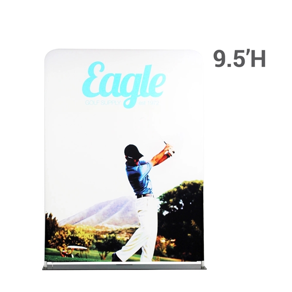 Snap tube-style banner with single-sided graphics.... from ASI 30442 Above & Beyond Advertising Products