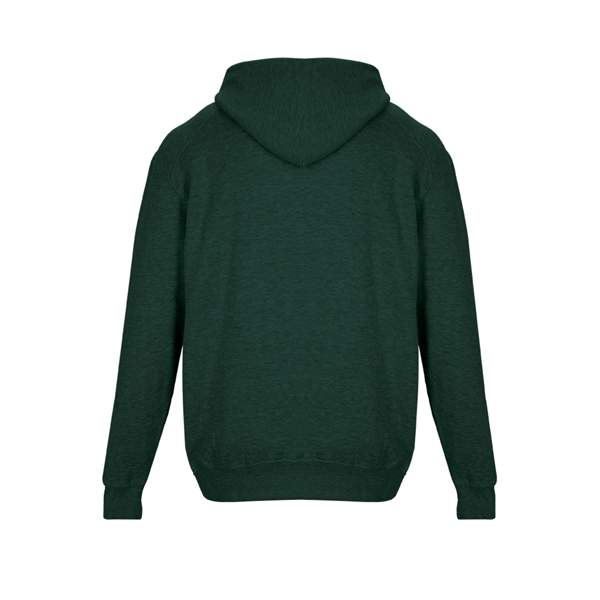 Fleece hoodie with two-ply hood with drawcord, spandex reinforced rib knit... from ASI 37461 Augusta Sportswear