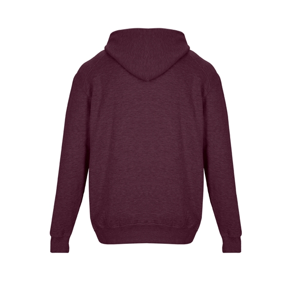 Fleece hoodie with two-ply hood with drawcord, spandex reinforced rib knit... from ASI 37461 Augusta Sportswear
