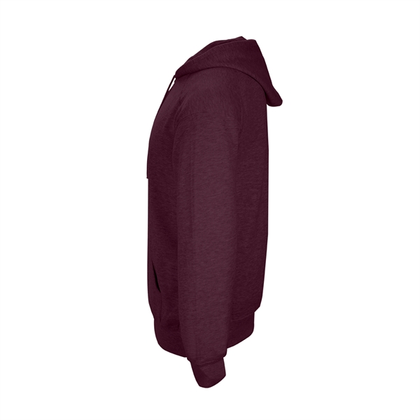 Fleece hoodie with two-ply hood with drawcord, spandex reinforced rib knit... from ASI 37461 Augusta Sportswear