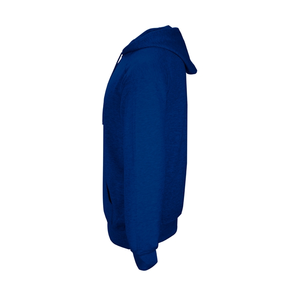 Fleece hoodie with two-ply hood with drawcord, spandex reinforced rib knit... from ASI 37461 Augusta Sportswear