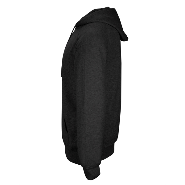 Fleece hoodie with two-ply hood with drawcord, spandex reinforced rib knit... from ASI 37461 Augusta Sportswear