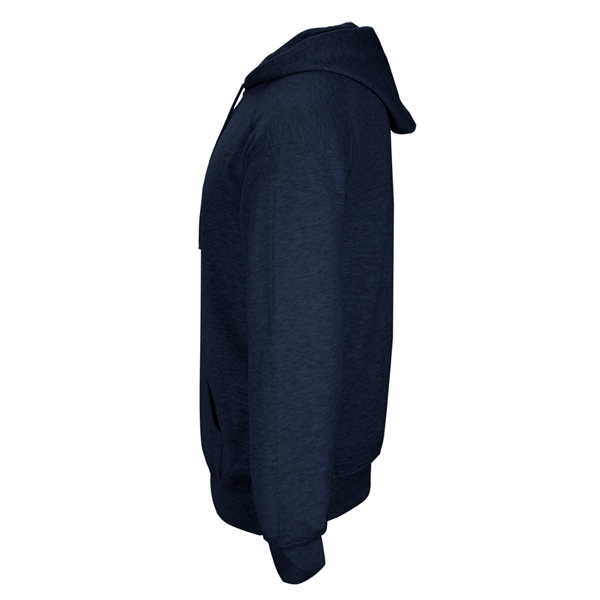 Fleece hoodie with two-ply hood with drawcord, spandex reinforced rib knit... from ASI 37461 Augusta Sportswear