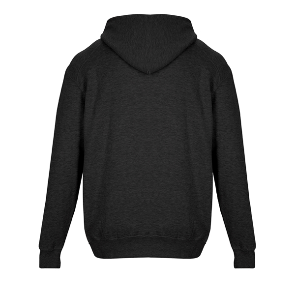 Youth hoodie with two-ply hood with drawcord, spandex reinforced rib knit... from ASI 37461 Augusta Sportswear