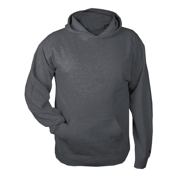 Youth hoodie with two-ply hood with drawcord, spandex reinforced rib knit... from ASI 37461 Augusta Sportswear