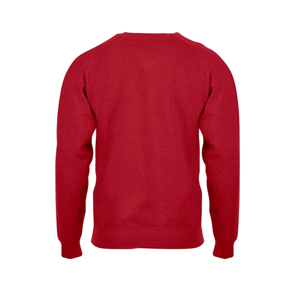 Crew sweatshirt with spandex reinforced rib knit cuffs and waistband, twill... from ASI 37461 Augusta Sportswear