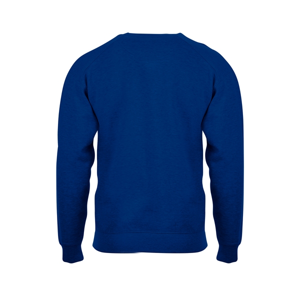 Crew sweatshirt with spandex reinforced rib knit cuffs and waistband, twill... from ASI 37461 Augusta Sportswear