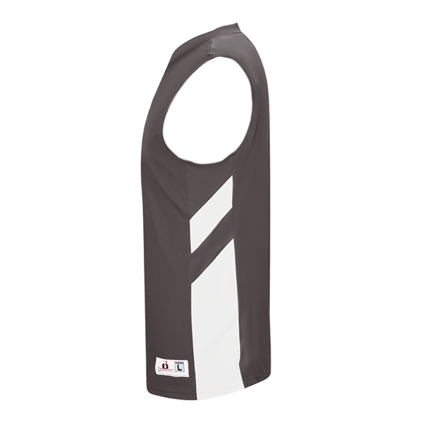 Reversible tank with Individually hemmed bottom for easy access screening, collegiate... from ASI 37461 Augusta Sportswear