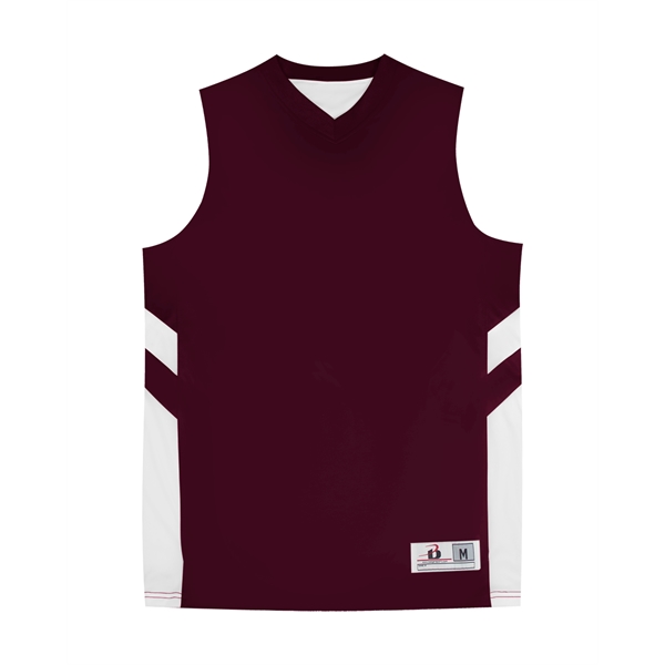 Reversible tank with Individually hemmed bottom for easy access screening, collegiate... from ASI 37461 Augusta Sportswear