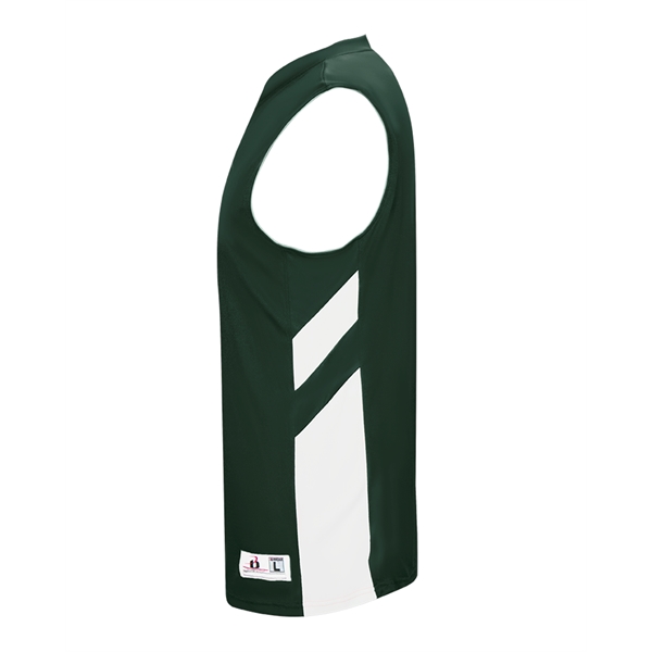 Reversible tank with Individually hemmed bottom for easy access screening, collegiate... from ASI 37461 Augusta Sportswear