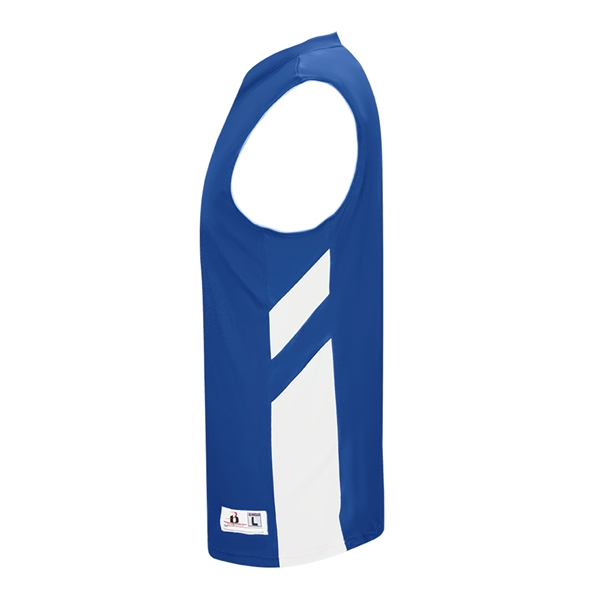 Reversible tank with Individually hemmed bottom for easy access screening, collegiate... from ASI 37461 Augusta Sportswear