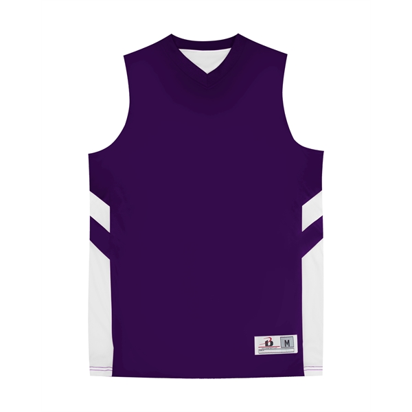 Reversible tank with Individually hemmed bottom for easy access screening, collegiate... from ASI 37461 Augusta Sportswear