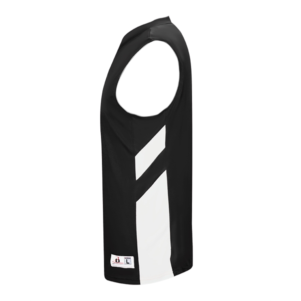 Reversible tank with Individually hemmed bottom for easy access screening, collegiate... from ASI 37461 Augusta Sportswear