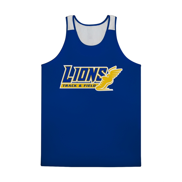 Ventback singlet with double-needle hem, self-fabric binding neck and armhole.... from ASI 37461 Augusta Sportswear