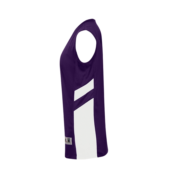 Women's reversible tank with individually hemmed bottom for easy access screening,... from ASI 37461 Augusta Sportswear