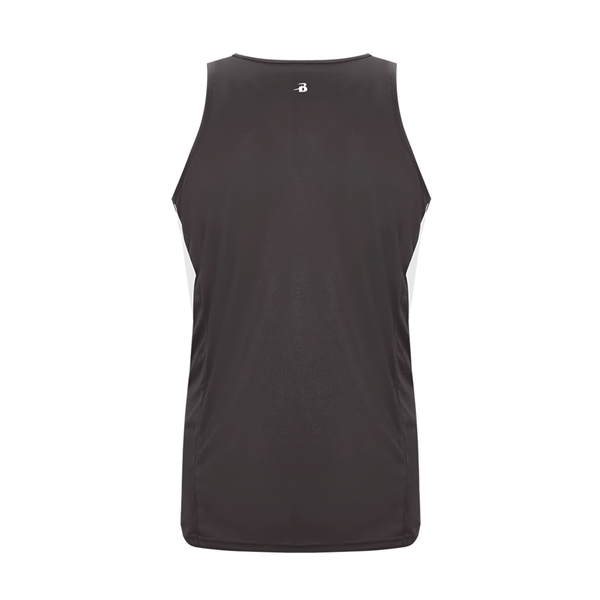 Women's singlet with self-fabric binding neck and armhole, contrast side inserts.... from ASI 37461 Augusta Sportswear